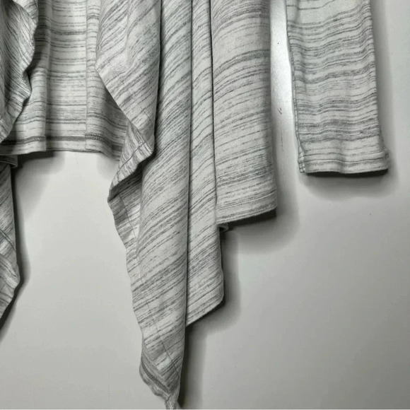 Witchery NEW! Grey Open Front Drape Cardigan Sweater Size Medium - Picture 5 of 8